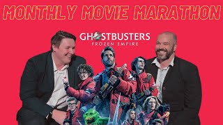 Monthly Movie Marathon  March 2024  GHOSTBUSTERS FROZEN EMPIRE [upl. by Nellek]