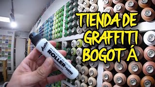 Visitando una Tienda de Graffiti en Galerias Bogotá [upl. by Adnilema]