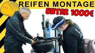 REIFEN SELBER MONTIEREN  SO EINFACH GEHT MONTAGE amp WUCHTEN [upl. by Mathew227]