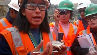 Visita guiada  Minera Yanacocha  Ing Geológica UNC  2015 [upl. by Eelak]