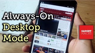 Get Desktop Mode Permanently in Chrome amp Firefox on Android HowTo [upl. by Jackqueline]