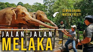 MELAKA SESAK KENA SERBU DENGAN PENGUNJUNGSEMUA TEMPAT MENARIK MASUK PERCUMA 20 FEB NI [upl. by Leoni]