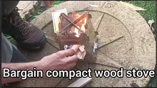 Lixada wood stove review part 1 home [upl. by Athalla477]