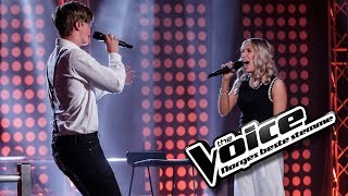 Ingeborg Walther vs Elias Grimstad Salbu  Like Im Gonna Lose You  The Voice Norge 2017  Duell [upl. by Anrym22]