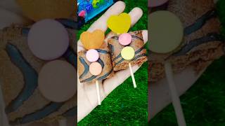 Britannia roll yo cake with gems and heart popsicle shortsvideo shorts viralvideo viral [upl. by Goldberg890]