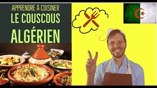 Apprendre à cuisiner le couscous Algérien [upl. by Tinor18]