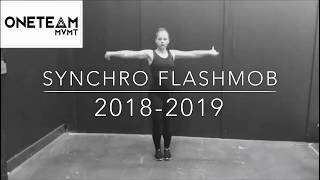 Synchronized Skating 20182019 Flashmob  OneTeamMVMT [upl. by Topliffe]