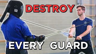 How To Break Every Guard In German Longsword [upl. by Aisenat118]