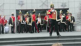 Viersen KarnevalsErwachen 2018 Prinzengarde mit Tanzeinlage [upl. by Johnathan]