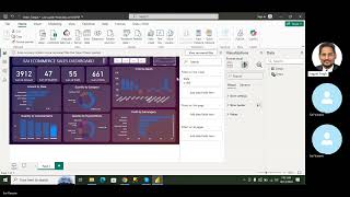 Power BI Dashboard by student in first 5 days of training [upl. by Strepphon717]