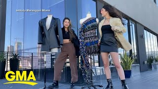 Istituto Marangoni Miami fashion program focuses on sustainable future [upl. by Yeldar]