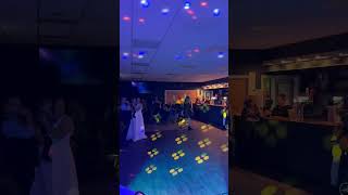 P j mobile disco and events hire wedding day Mr and Mrs Clark tigers club holbeach [upl. by Infeld146]