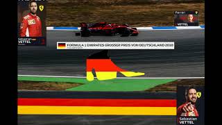 Best of Sebastian VETTEL Team Radio Hockenheim German Grand Prix 2018 [upl. by Emory]