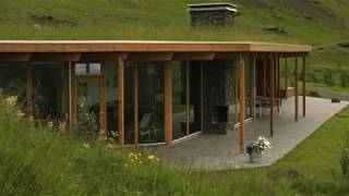 Beautiful Eco Home Is Energy Efficient And Blends With The Hillside [upl. by Clance]