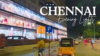 Chennai City Lights  Nungambakkam 4K [upl. by Iphlgenia]