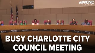 Charlotte City Council discusses tennis facility Eastland Yards affordable housing [upl. by Shaper]