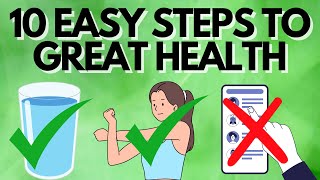 10 EASY Habits for a HEALTHIER Life [upl. by Dunton897]