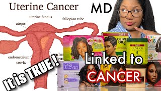 DOCTOR Hair RELAXERS VS Endometrial CANCER What the Studies Show relaxedhair relaxer hairgrowth [upl. by Hilda533]