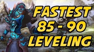 Fastest Leveling Spec In Mists Of Pandaria for Mages [upl. by Itoc]