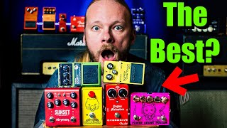 Top 5 Overdrive Pedals In The World [upl. by Joachim986]