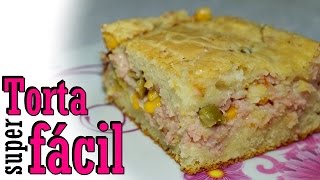 Receita Torta salgada de liquidificador [upl. by Sayers]