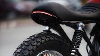 Custom CG 125  Rear Fender [upl. by Accebar]