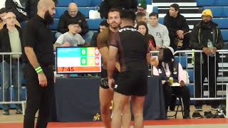 Sebastian Attard vs Sayed Naqibul Hasan  IBJJF London Fall Open NoGi 2024  Brown Adult [upl. by Marsiella85]