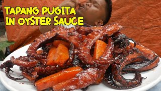 TAPANG PUGITA IN OYSTER SAUCE [upl. by Ardnuahsal]