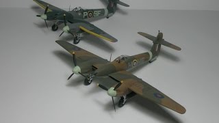 Airfix 172 Westland Whirwind fighters  two builds [upl. by Aneet]