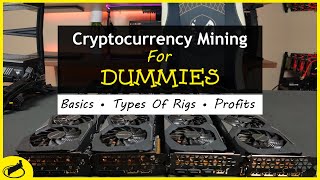 Cryptocurrency Mining For Dummies  FULL Explanation [upl. by Siuqaj958]