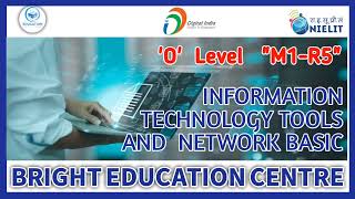 INFORMATION TECHNOLOGY TOOLS AND NETWORK BASIC  M1 R5  NIELITE COURSE [upl. by Ellives]