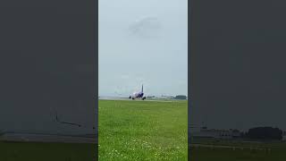 Wizz Air Take off🥰🥰🥰airbus wizzair [upl. by Ayotol]