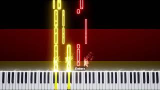 Grün ist unser Fallschirm German Paratroopers Song  Piano Tutorial [upl. by Egiap]