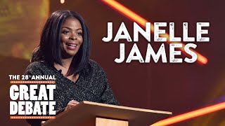 Janelle James  2017 Annual Great Debate [upl. by Etnaik]