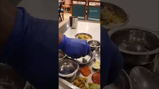 Raj thali in hyderabad food recipe hyderabadi vlogs viral nails [upl. by Anhavas]