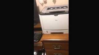 Printer from RICOH sp 3400 N printer [upl. by Mariel459]