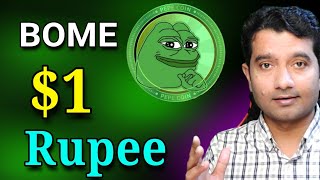 BOME COIN PRICE PREDICTION  NEW 1000X MEME COIN [upl. by Arama]