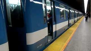 Montreal Metro Departures Green Line to Angrignon at Charlevoix with Element 41 [upl. by Anev]