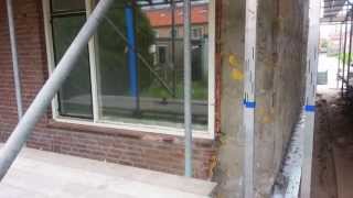 Gevelrenovatie voor en na [upl. by Addison]