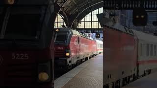 Siemens Vectron og IC1 vogne på København Hovedbanegård danmark trainspotting train [upl. by Jocelin917]