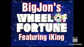 BigJons Wheel Of Fortune Feat iKing Game 33 Season 22 [upl. by Acyssej]