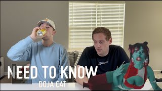 Doja Cat Need to Know Review Reaction  AverageBroz [upl. by Llenoj]