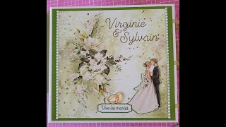 Album Mariage Champêtre  Greenery Invitation  Craft OClock [upl. by Llyrat170]