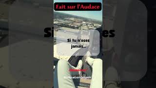 Fait sur lAudace motivation inspiration mindsetmotivation sigmarulessuccess [upl. by Innig884]