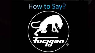 How to Pronounce Furygan CORRECTLY [upl. by Atiseret]