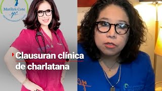 CLAUSURAN CLÍNICA DE LA PSIQUIATRA CHARLATANA MARILYN COTE  No tiene estudios en psiquiatría [upl. by Mailiw]