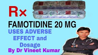 Tablet Famotidine IP 20 mg Review Uses and Adverse Effect By Vineet Medical Care [upl. by Ailemaj]