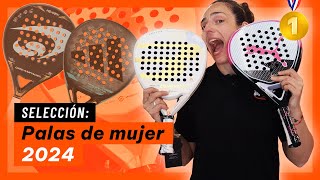 Mejores palas de pádel para mujer 2024 🔝  Las palas más TOP de esta temporada 🏅 [upl. by Nikaniki]