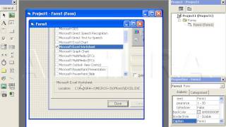 XtraProject 06 OLE Object visual basic [upl. by Meean102]