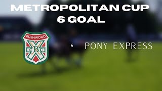 February 3rd 2024  Metropolitan Cup 6 Goal  Pony Express vs Bushwood Pink [upl. by Scotti]